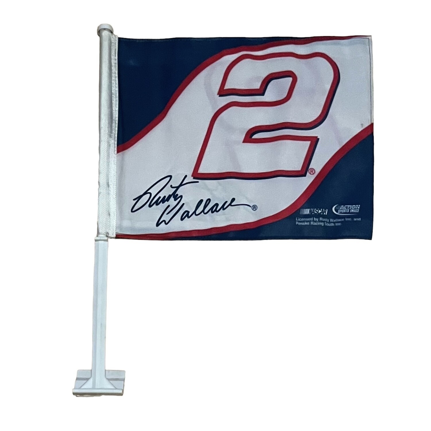 Rusty Wallace Car Flag