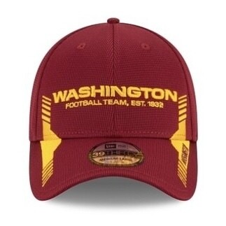Washington Football Team Men's New Era NFL Sideline Home 39Thirty Stretch Fit Hat