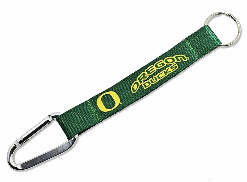 Oregon Ducks Carabiner Lanyard Keychain