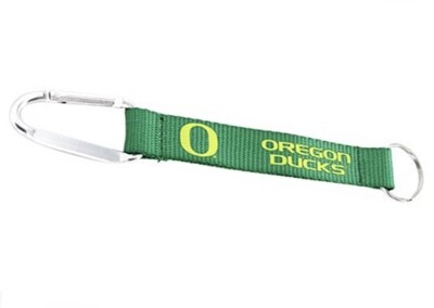 Oregon Ducks Carabiner Lanyard Keychain