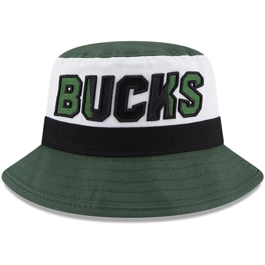 Milwaukee Bucks NBA Authentic 2023 Back Half Edition Bucket Hat