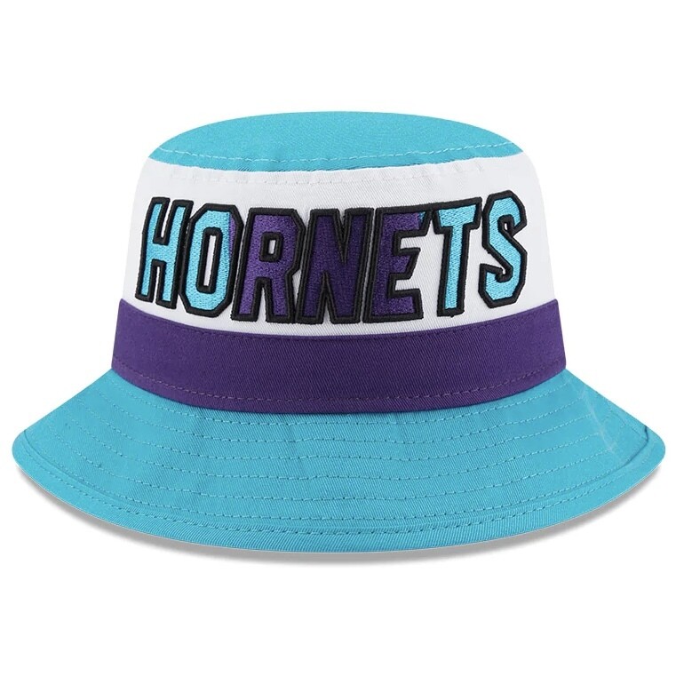 Charlotte Hornets NBA Authentic 2023 Back Half Edition Bucket Hat