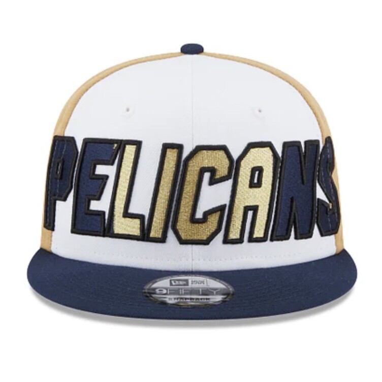 New Orleans Pelicans Men’s New Era 9Fifty NBA Authentics: 2023 Back Half Edition Snapback Hat