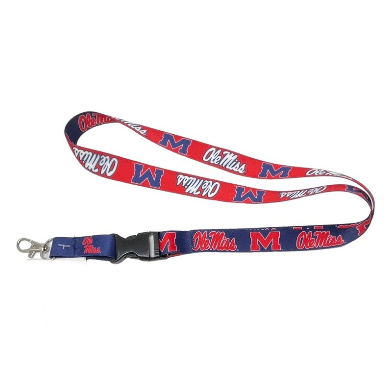 Ole Miss Rebels 3/4" Lanyard