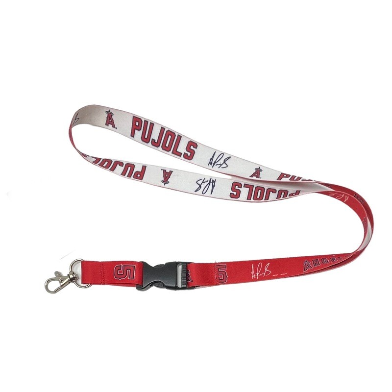Los Angeles Angels Albert Pujols 3/4" Lanyard