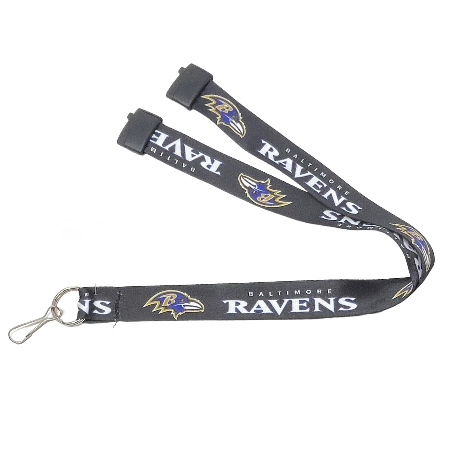 Baltimore Ravens Reversible 1" Lanyard