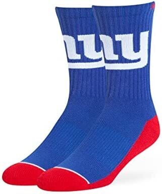 New York Giants Men's Anthem Sport Socks