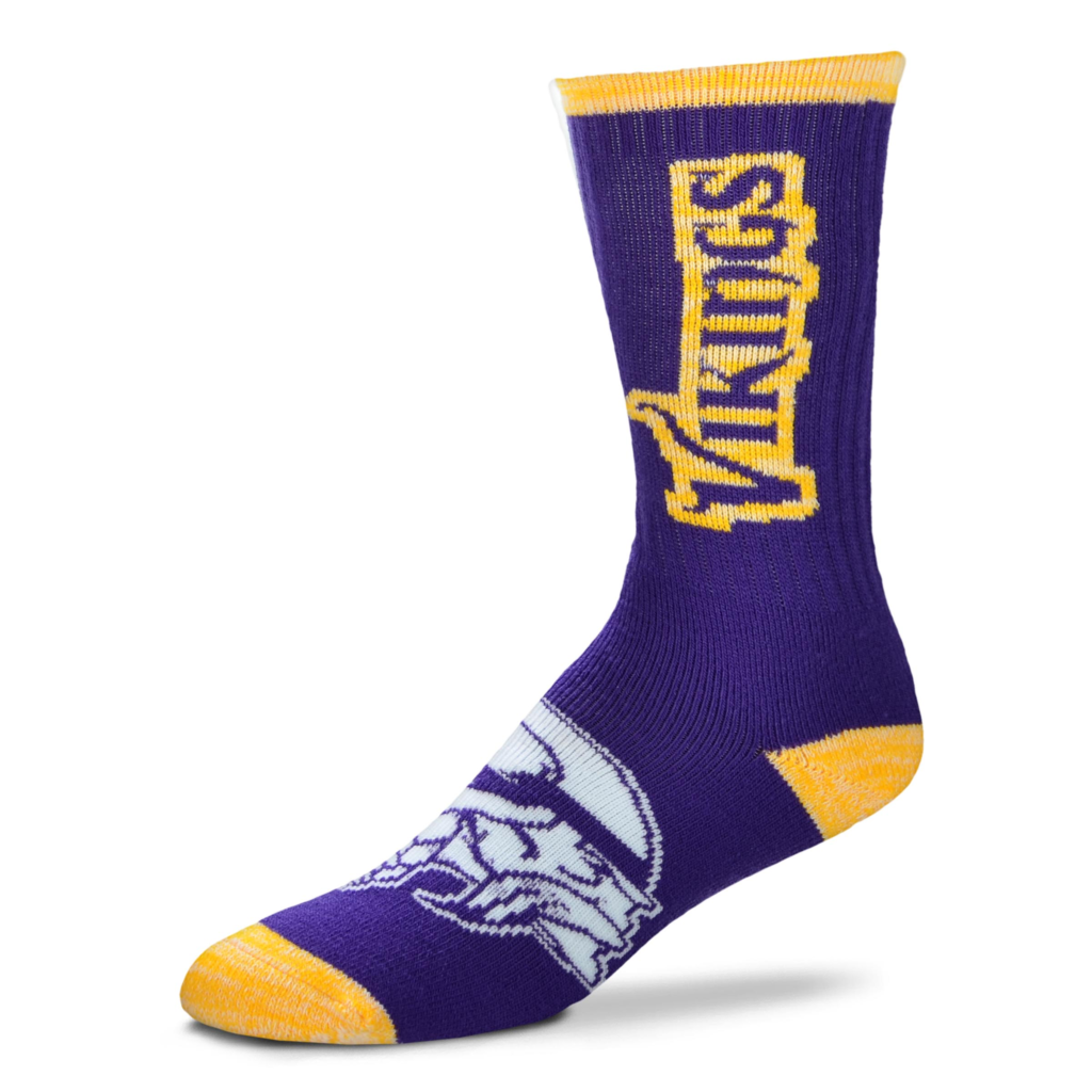 Minnesota Vikings Adult Crush Socks
