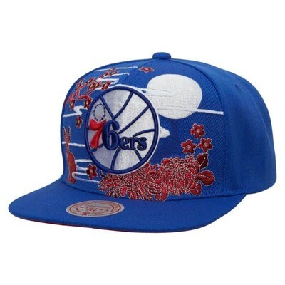 Philadelphia 76ers Men’s Asian Heritage Mitchell & Ness Snapback Hat