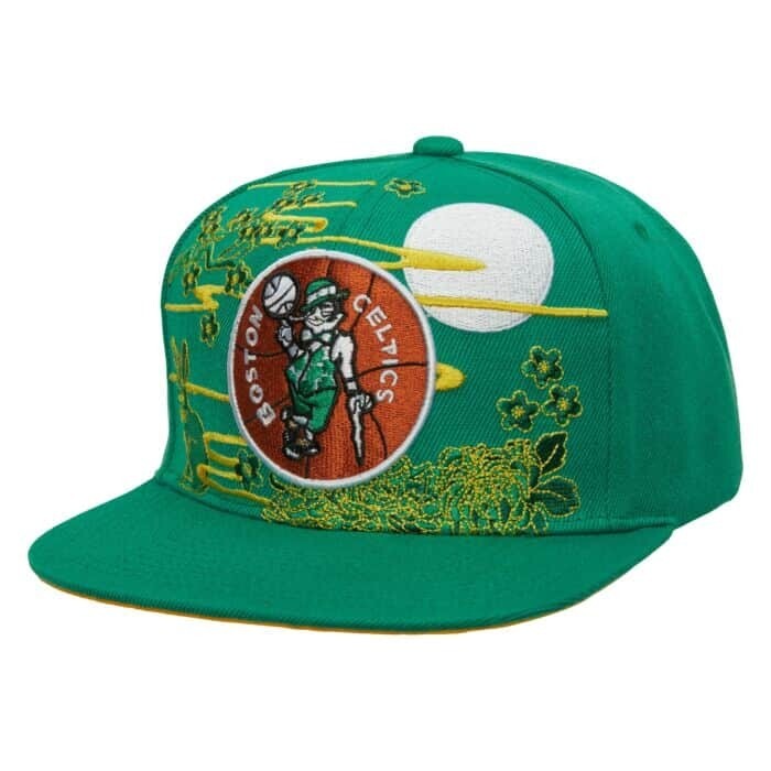 Boston Celtics Men’s Asian Heritage Mitchell & Ness Snapback Hat