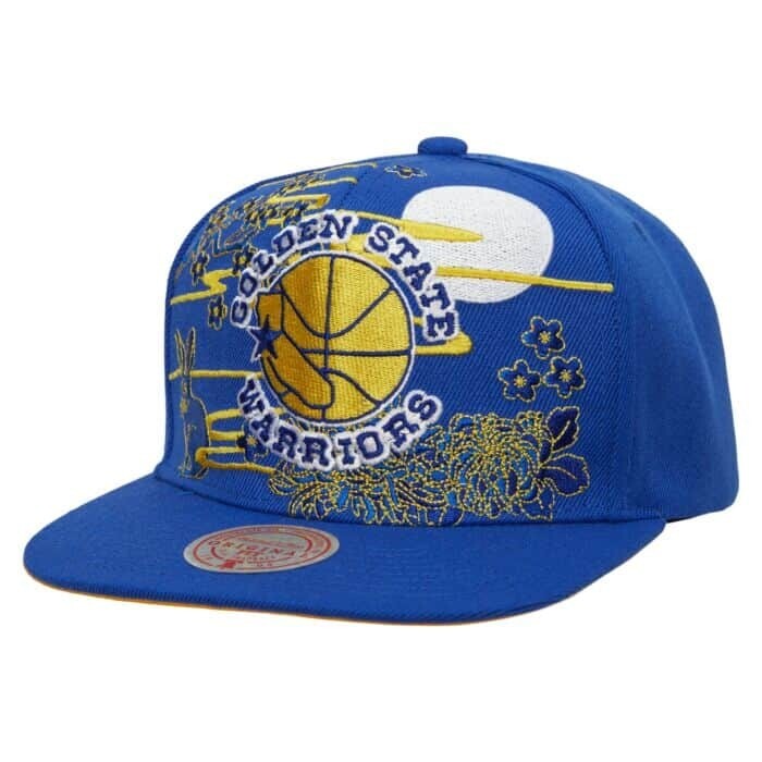 Golden State Warriors Men’s Asian Heritage Mitchell & Ness Snapback Hat