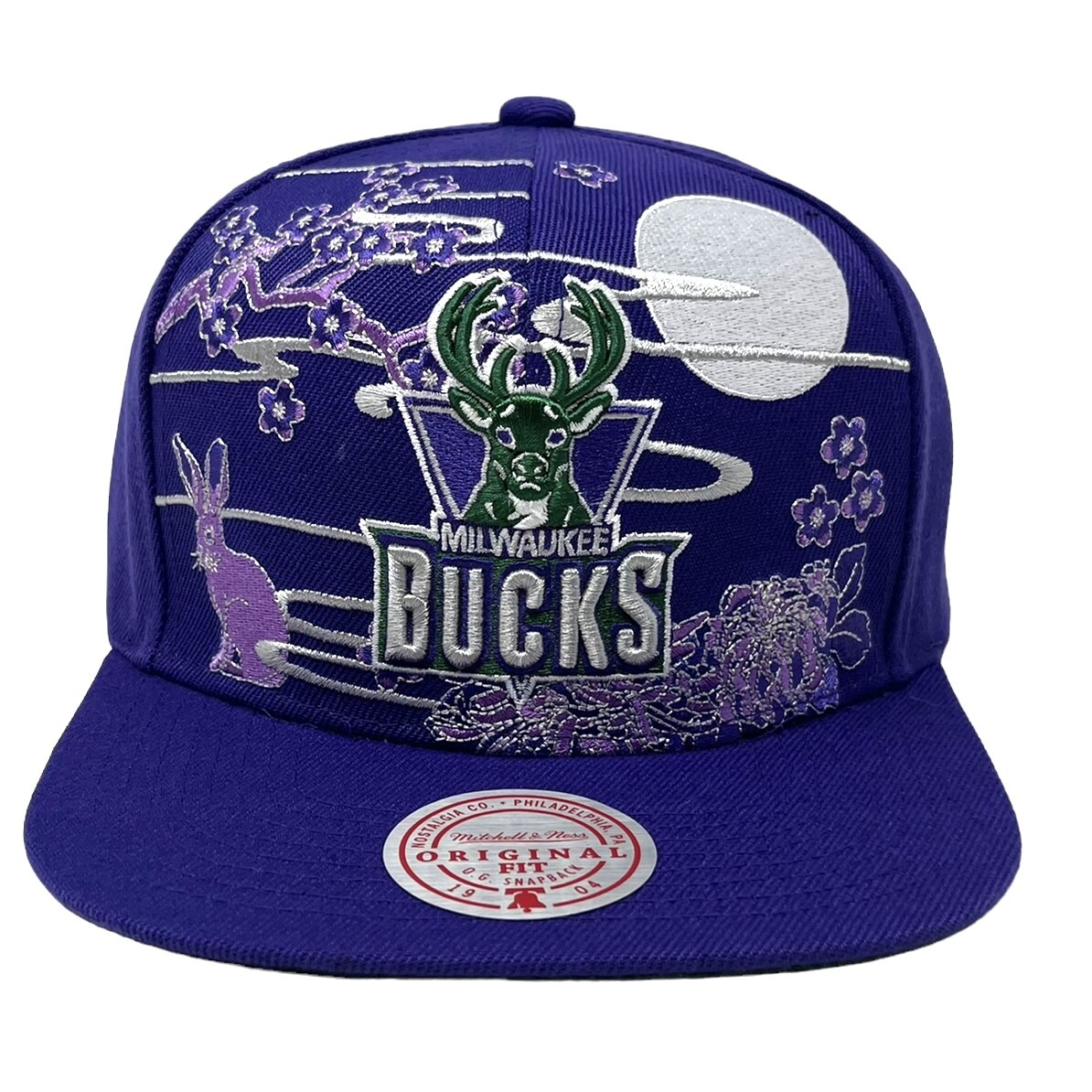Milwaukee Bucks Men’s Asian Heritage Mitchell & Ness Snapback Hat