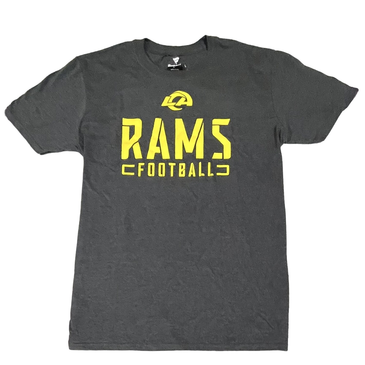 Los Angeles Rams Men’s Grey Stencil T-Shirt