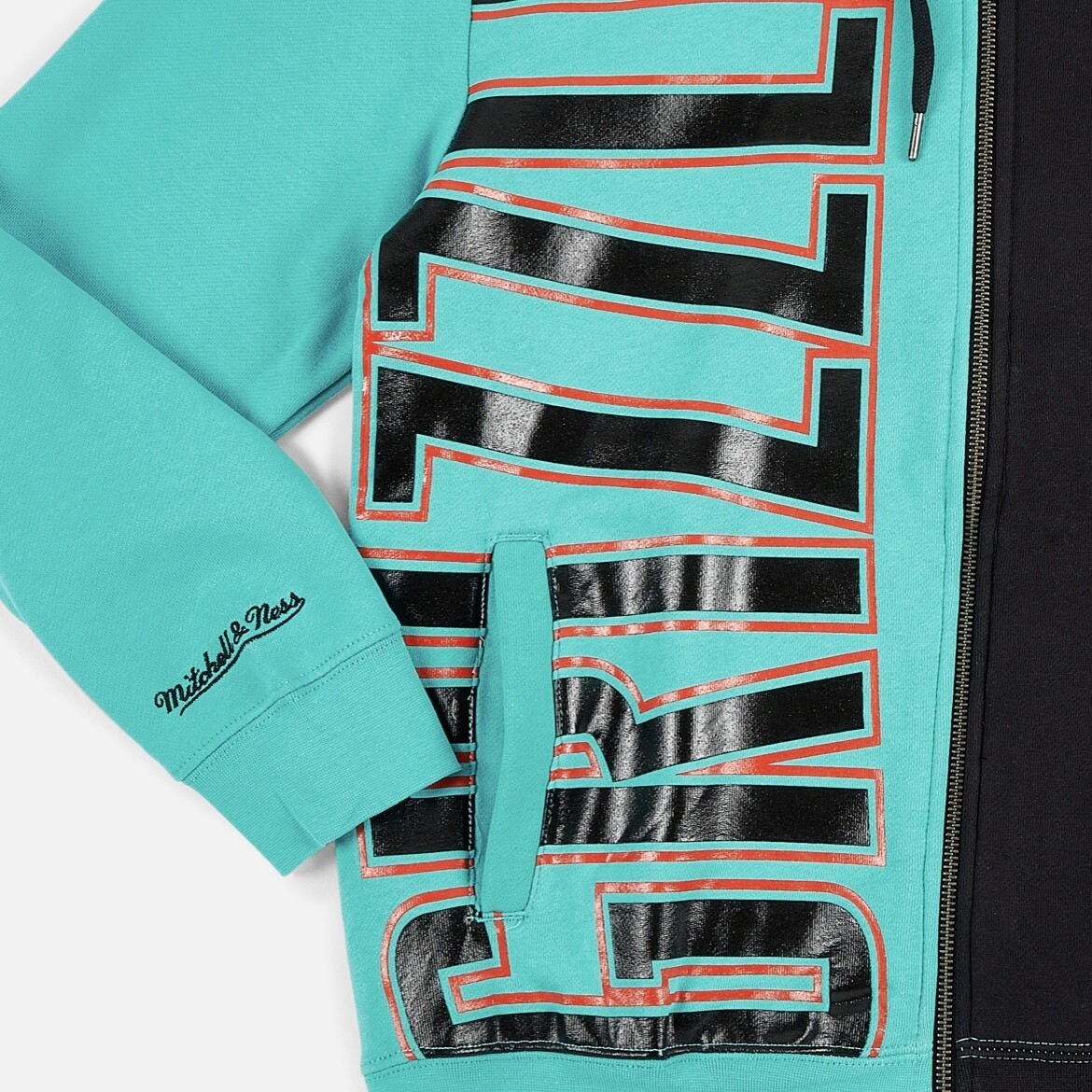 Vancouver Grizzlies Mitchell & Ness Full Zip Fleece