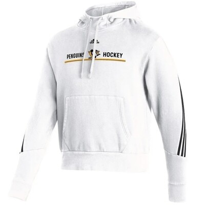 Pittsburgh Penguins Men’s White Adidas Hoodie Pittsburgh Penguins Men’s White Adidas Hoodie