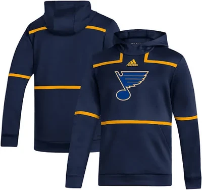 St. Louis Blues Men’s Adidas Ice Hockey Pullover Hoodie