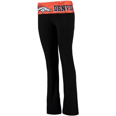 Denver Broncos Women’s Concepts Sport Black Cameo Knit Pants