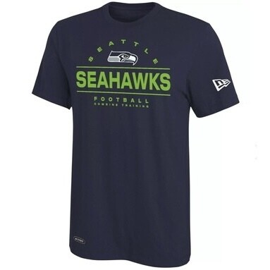 Seattle Seahawks Men’s New Era Blitz Lightning Dri-Tek Combine Training T-Shirt