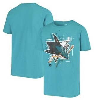 San Jose Sharks Youth Toddler Teal NHL T-Shirt
