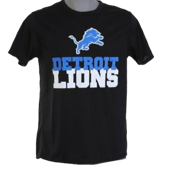 Detroit Lions Men’s Black 47 Brand T-Shirt Detroit Lions Men’s Black 47 Brand T-Shirt