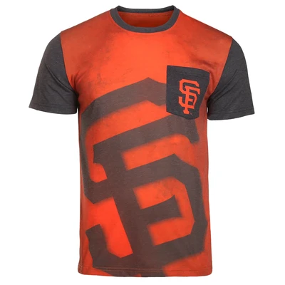San Francisco Giants Men's Big Graphics Pocket Logo Tee T-Shirt
