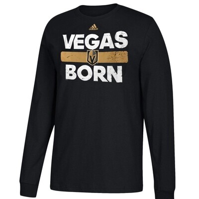 Vegas Golden Knights Men’s Adidas Long Sleeve T-Shirt