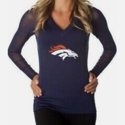Denver Broncos Women’s All Sport Couture NFL Wildkat Shirt Pick