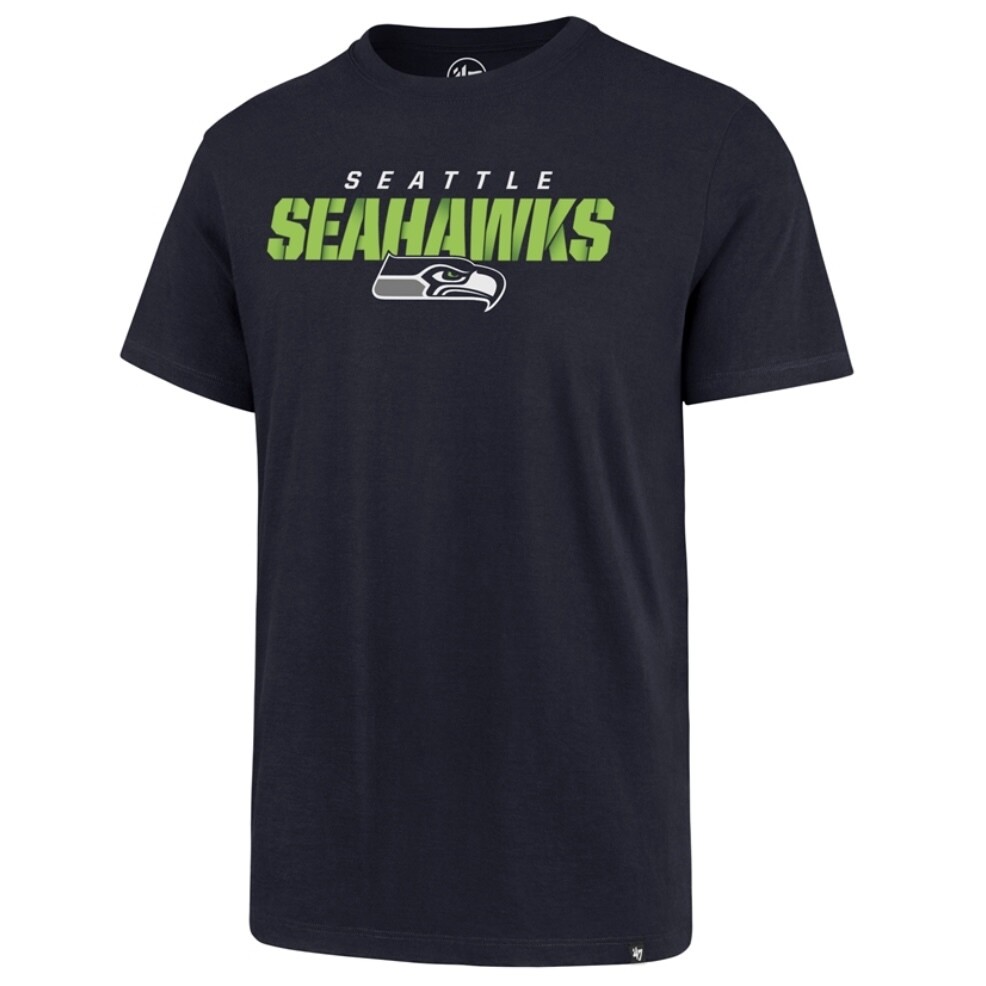 Seattle Seahawks Men’s 47 Brand Super Rival Traction T-Shirt