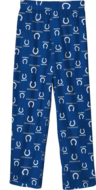 Indianapolis Colts Kids NFL All Over Print Pajama Pants