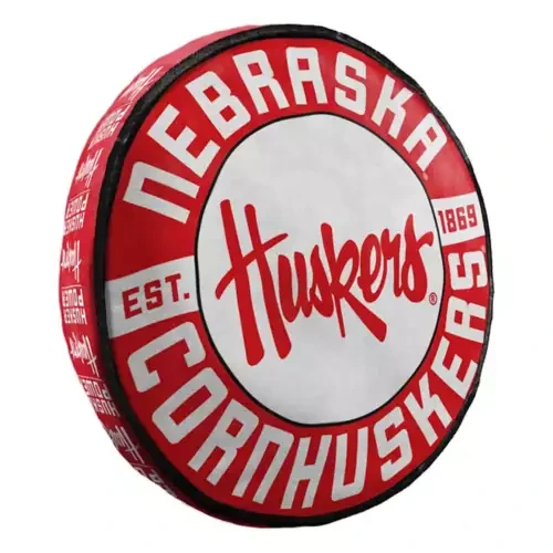 Nebraska Cornhuskers Super Plush Travel Cloud Pillow