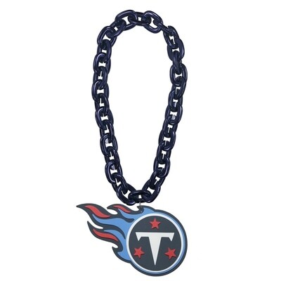 Tennessee Titans 10” Fan Chain 3D Foam Necklace