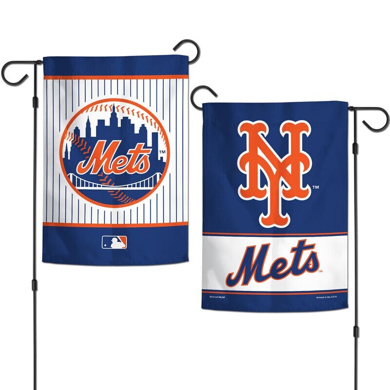 New York Mets 12.5" x 18" Premium 2-Sided Garden Flag