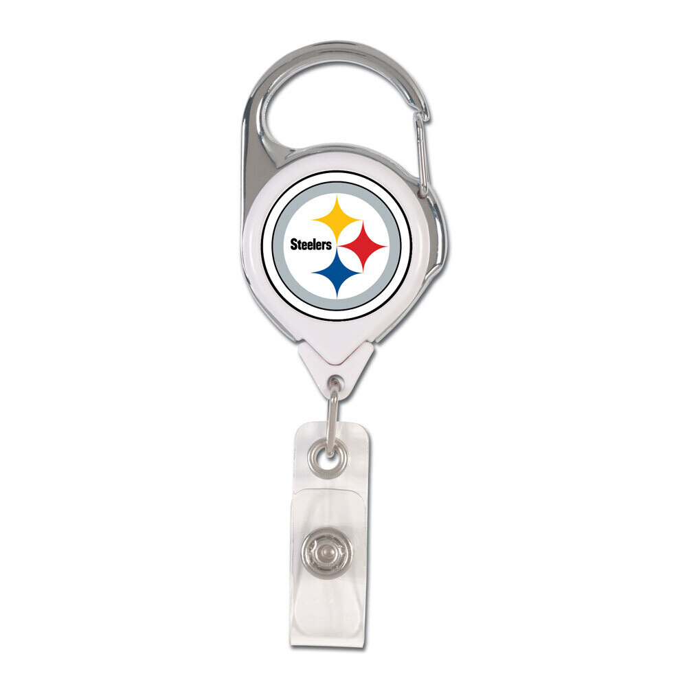 Pittsburgh Steelers Premium Retractable Badge Holder