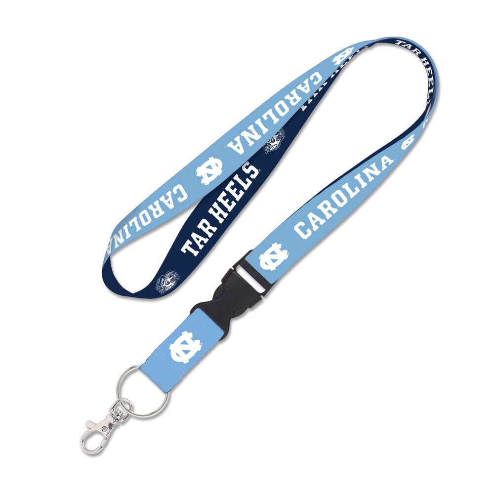 North Carolina Tar Heels Reversible 1" Lanyard