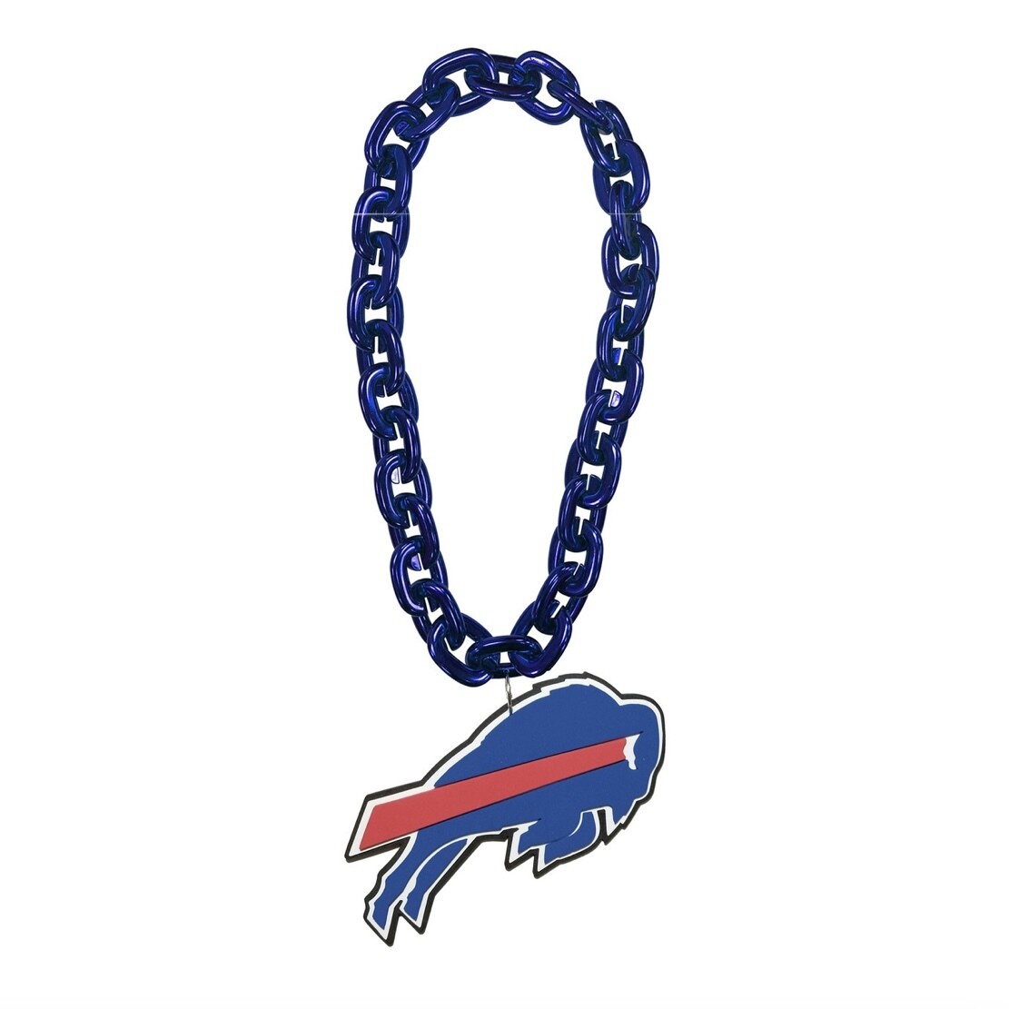 Buffalo Bills Touchdown Fan Chain 10 Inch 3D Foam Necklace
