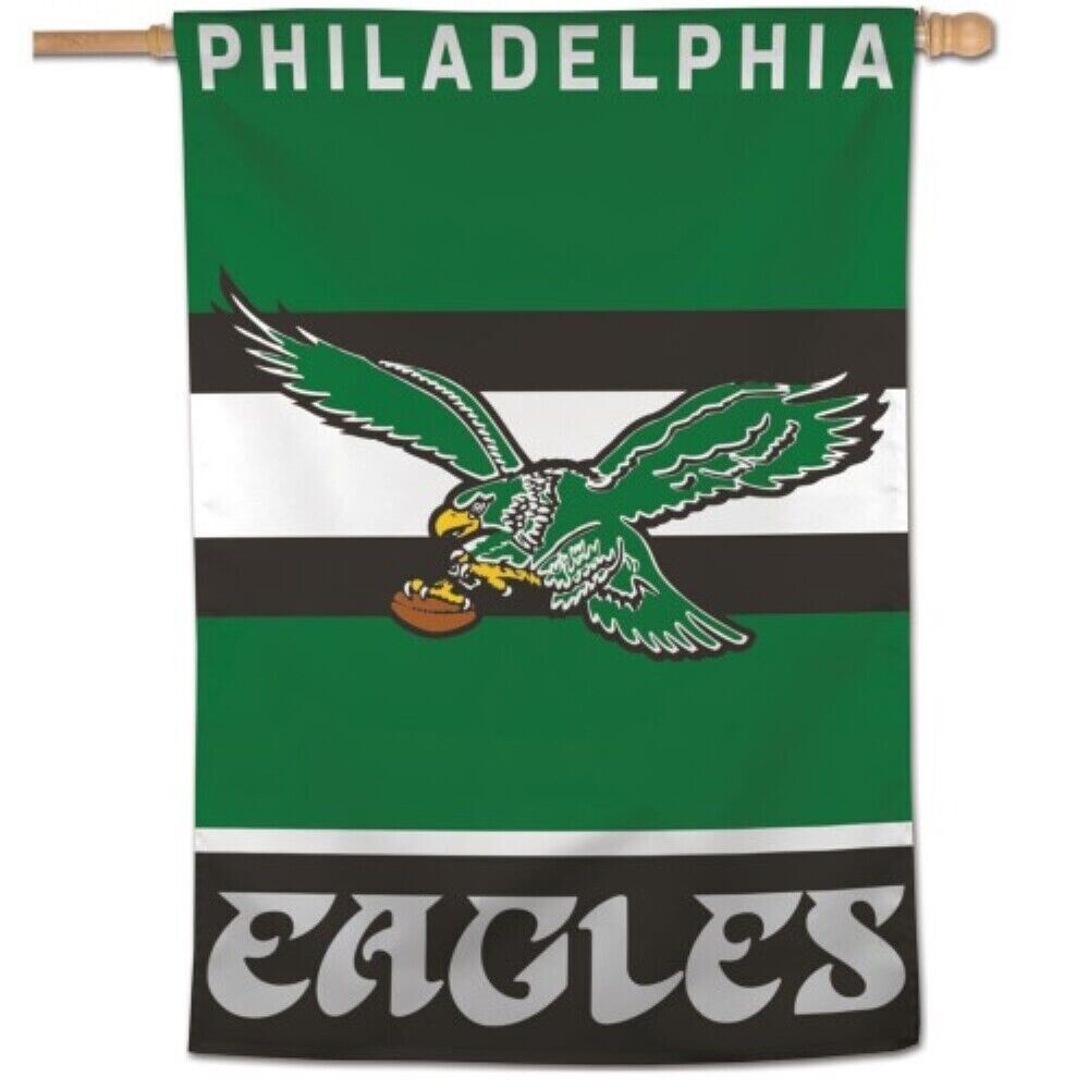 Philadelphia Eagles Retro 28" x 40" Vertical Flag