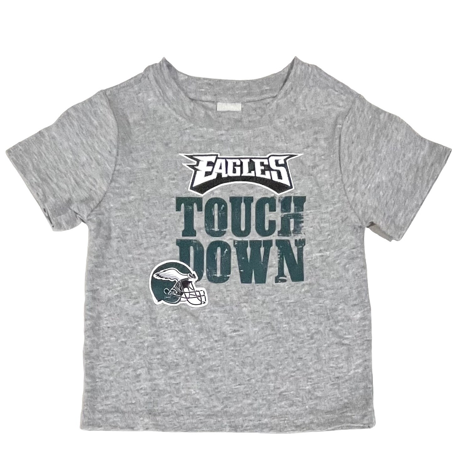 Philadelphia Eagles Toddler Gray Short Sleeve Shirt
