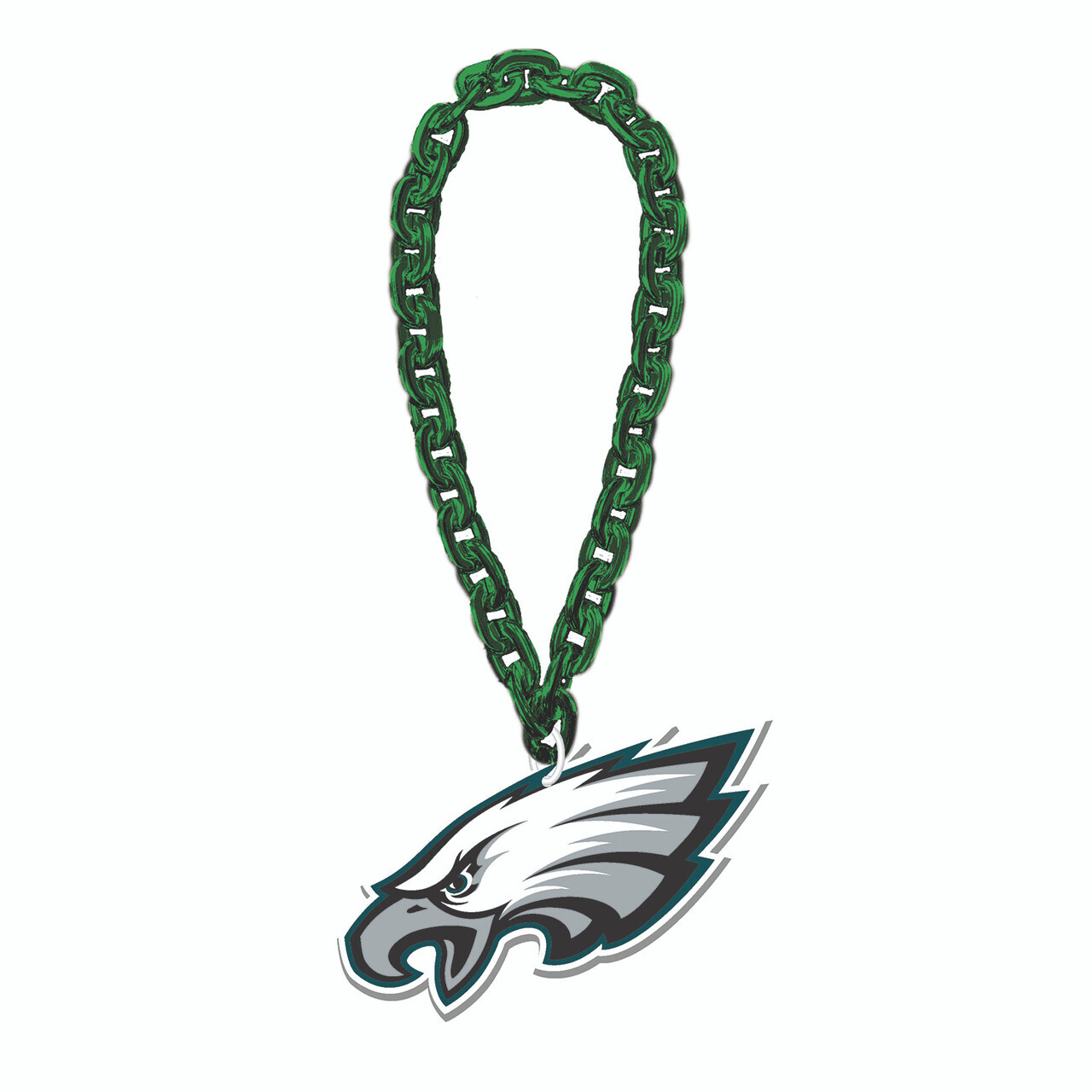 Philadelphia Eagles 10” Fan Chain 3D Necklace