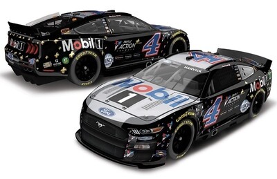 Kevin Harvick #4 Mobil 1 Triple Action 2022 Mustang 1:64 Scale Diecast Car