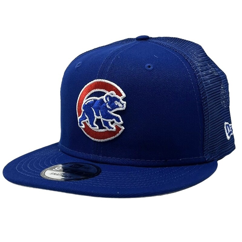 Chicago Cubs Men's New Era 9Fifty Classic Trucker Snapback Hat