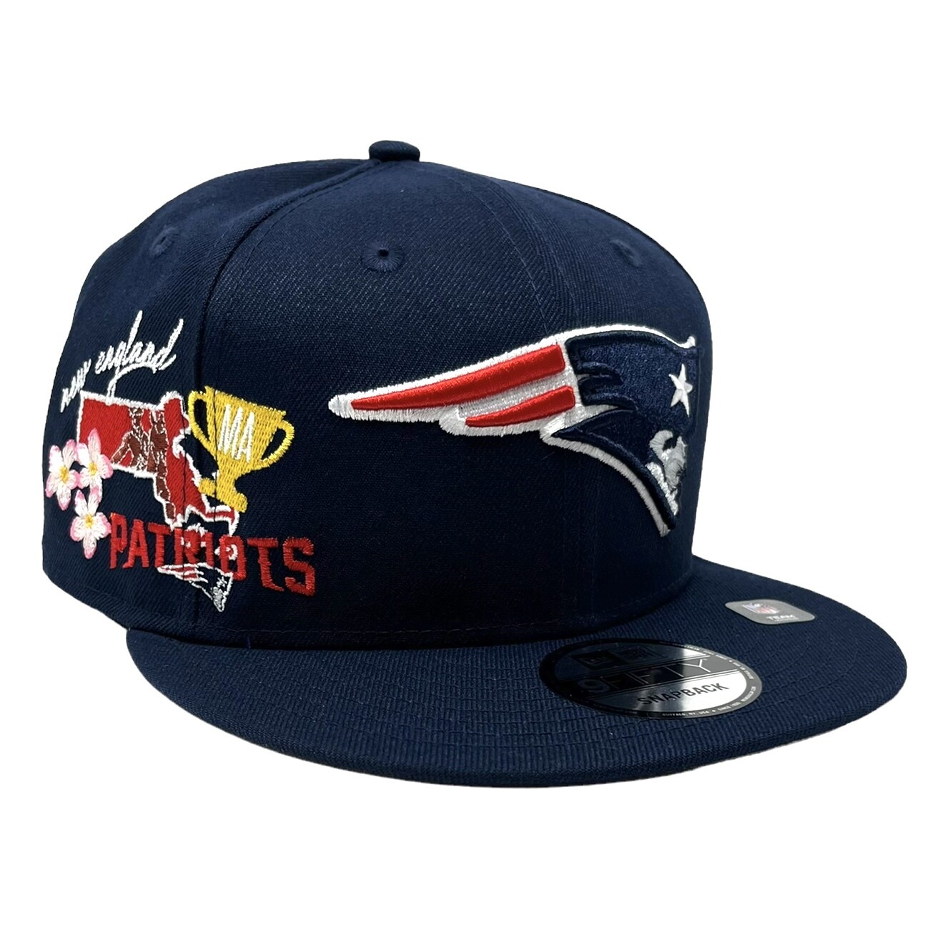 New England Patriots Men's New Era 9Fifty Icon Snapback Hat