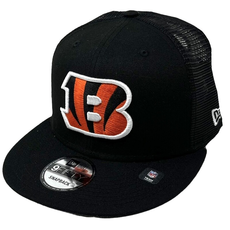 Cincinnati Bengals Men's New Era 9Fifty Classic Trucker Snapback Hat