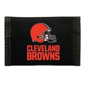 Cleveland Browns Nylon Tri-Fold Wallet