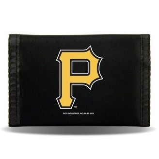 Pittsburgh Pirates Nylon Tri-Fold Wallet