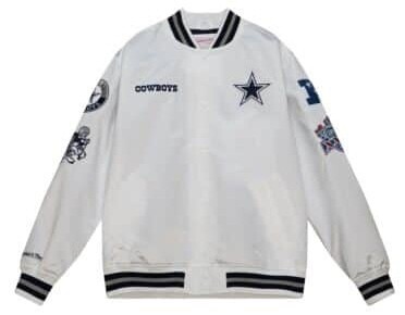 Dallas Cowboys Men’s Mitchell & Ness NFL City Collection Lightweight Satin Jacket