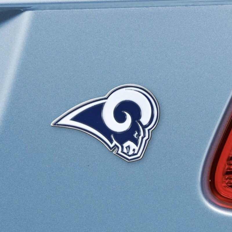 Los Angeles Rams 3-D Metal Auto Emblem