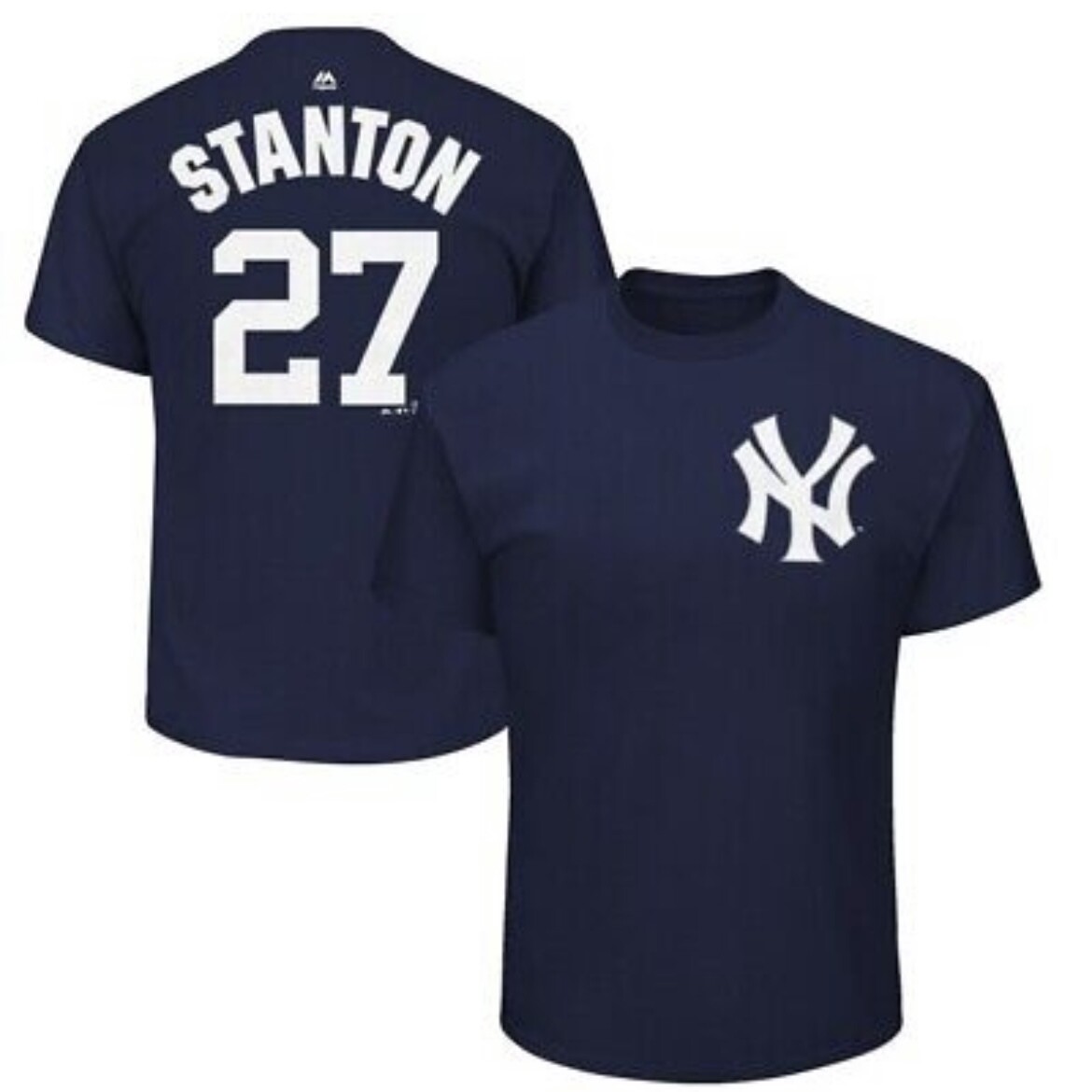 New York Yankees Giancarlo Stanton Men's Name & Number T-Shirt