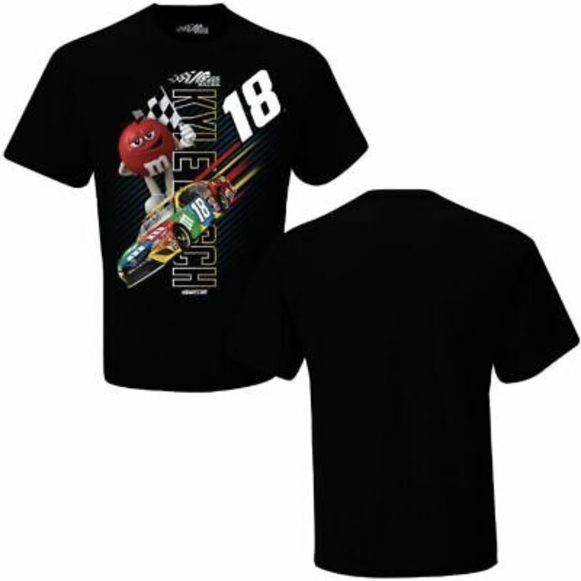 Kyle Busch Men's M&M's Traction T-Shirt