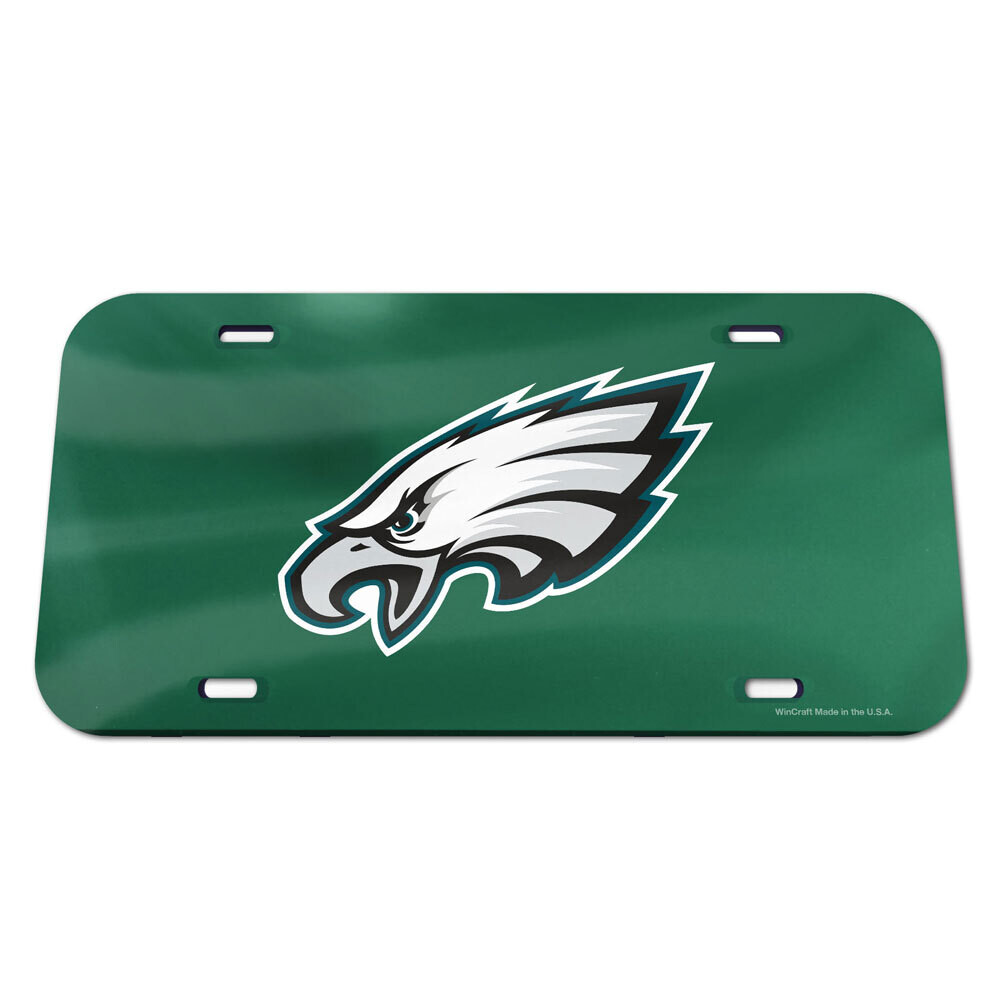 Philadelphia Eagles Laser Tag Green License Plate