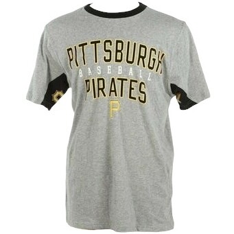 Pittsburgh Pirates Men’s Grey T-Shirt